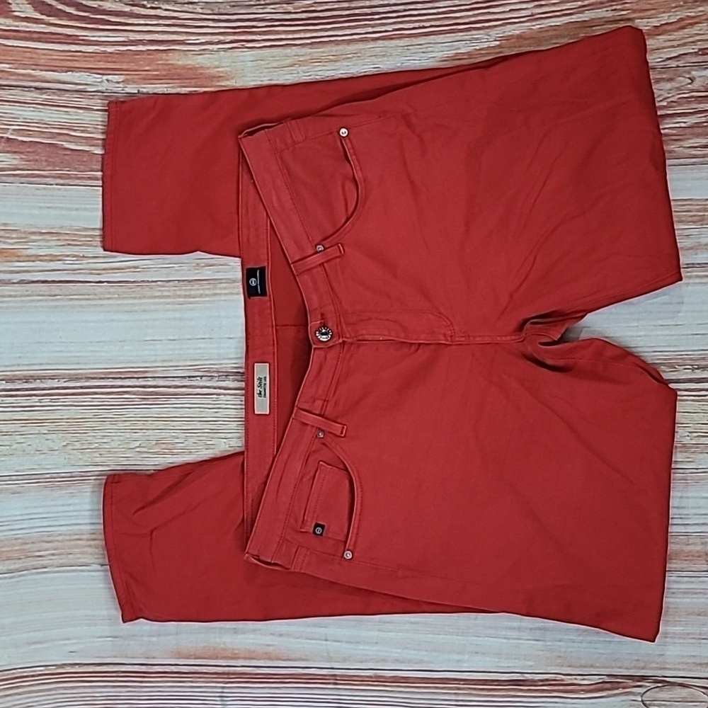 Adriano Goldschmied The Stilt Cigarette leg Red Skinny jeans